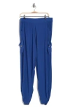 Tash And Sophie Pocket Joggers In Royal