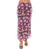 Tash And Sophie Printed Mesh Maxi Skirt