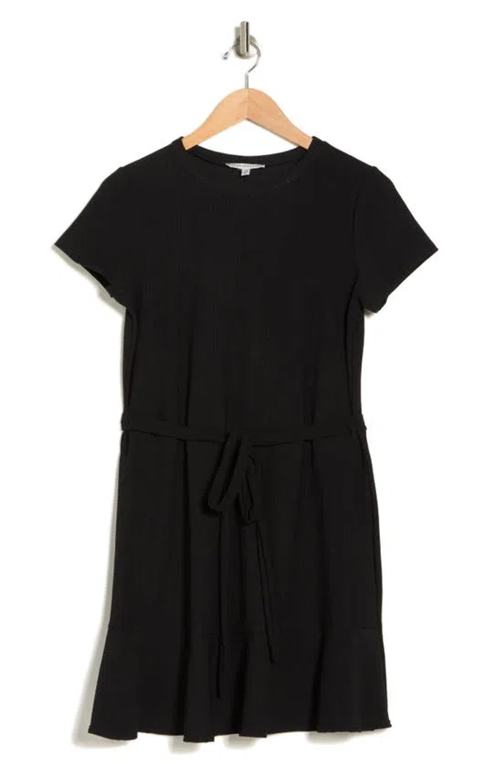 tash and sophie black dress sz M - NWT Tash and Sophie Black Tie-Waist Dress