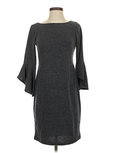 Pre-owned Tash + Sophie 3/4 Sleeve T-shirt In Gray