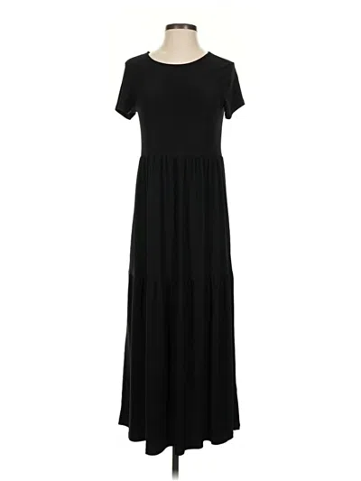 Pre-owned Tash + Sophie Casual Dress In Black