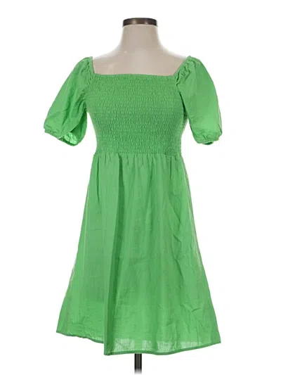 Pre-owned Tash + Sophie Casual Dress In Green