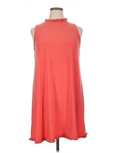 Pre-owned Tash + Sophie Casual Dress In Orange