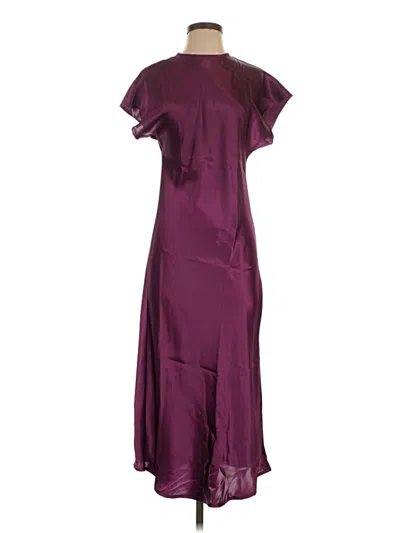 Pre-owned Tash + Sophie Cocktail Dress In Burgundy