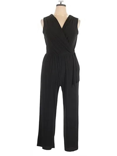 Pre-owned Tash + Sophie Jumpsuit In Black