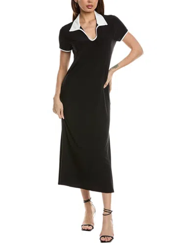 Tash + Sophie Midi Dress In Black