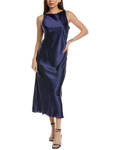 Tash + Sophie Midi Dress In Blue