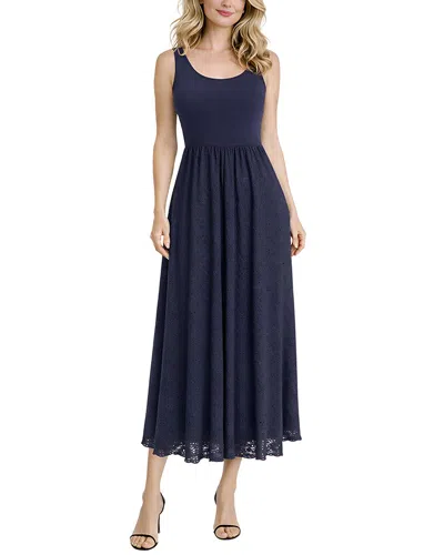 Tash + Sophie Sleeveless Knit Top In Blue