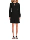 Tash + Sophie Mini Dress In Black Gold