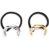 Tasha 2-pack Metal Ponytail Holders In Black