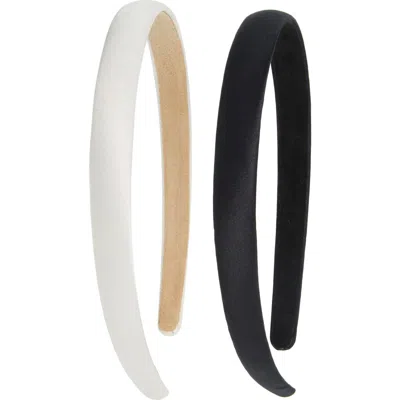 Tasha 2-pack Skinny Solid Headband In Multi