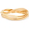 Tasha 5-pack Metal Bangle Bracelets