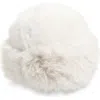 Tasha Après Ski Faux Fur Bucket Hat In White