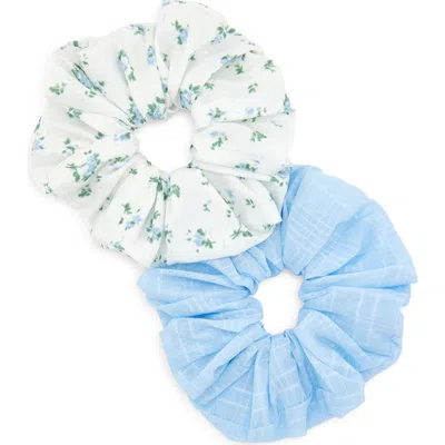 Tasha Assorted 2-pack Scrunchies In Multi