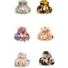 Tasha Assorted 6-pack Claw Hair Clips In Blue