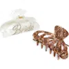 Tasha Bridal 2-pack Assorted Crystal Jaw Hair Clips