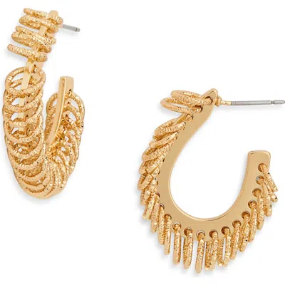 Tasha 'c' Hoop Earrings