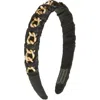 Tasha Chain Headband In Black