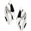 Tasha Crystal & Leaf Statement Drop Earrings