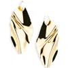 Tasha Crystal & Leaf Statement Drop Earrings