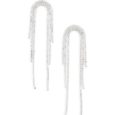 Tasha Crystal Fringe Drop Earrings