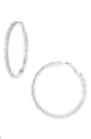Tasha Crystal Hoop Earrings
