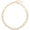 Tasha Crystal Link Collar Necklace In Multi