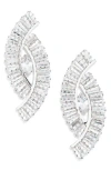 Tasha Crystal Statement Stud Earrings In Neutral