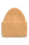 Tasha Cuffed Knit Beanie In Brown