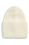 Tasha Cuffed Knit Beanie In Neutral