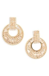 Tasha Curve Hourglass Drop Earrings
