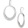 Tasha Cz Pavé Drop Earrings In Metallic