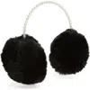 Tasha Faux Fur Earmuffs In Black