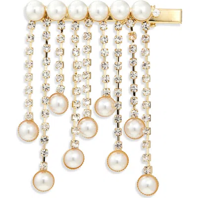 Tasha Faux Pearl & Crystal Bobby Pin