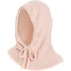 Tasha Front Tie Balaclava In Pink
