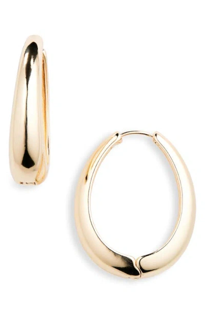 Tasha Gradient Hoop Earrings In Gold