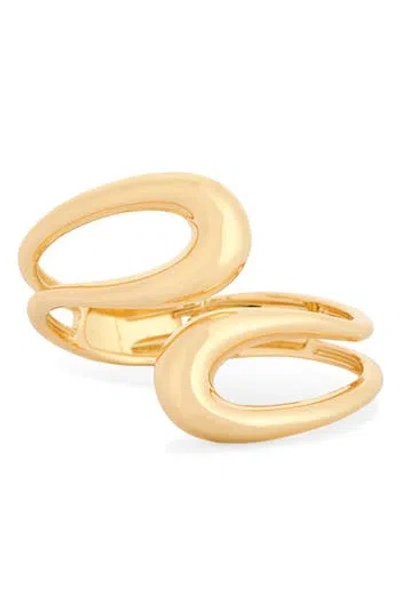 Tasha Hinge Cuff Bracelet In Gold