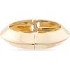 Tasha Hinged Bangle Bracelet In Gold