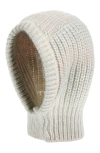Tasha Knit Balaclava In White