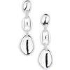 Tasha Link Drop Earrings In Silver