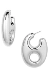 Tasha Link Hoop Earrings
