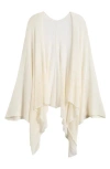 Tasha Mesh Throw Over In White
