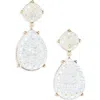 Tasha Mixed Crystal Drop Earrings
