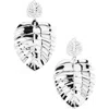 Tasha Palm Leaf Drop Earrings