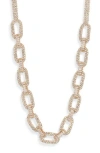 Tasha Pavé Crystal Chain Necklace