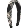 Tasha Plaid Headband In Multi