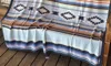Tasha Polizzi Agawam Serape Throw In Blue/ Grey