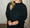 Tasha Polizzi Bess Pullover Tunic Top In Black