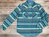 Tasha Polizzi Clyde Pearl Snap Shirt In Blue Multi