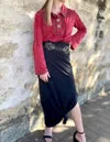 Tasha Polizzi Elsa Skirt In Black